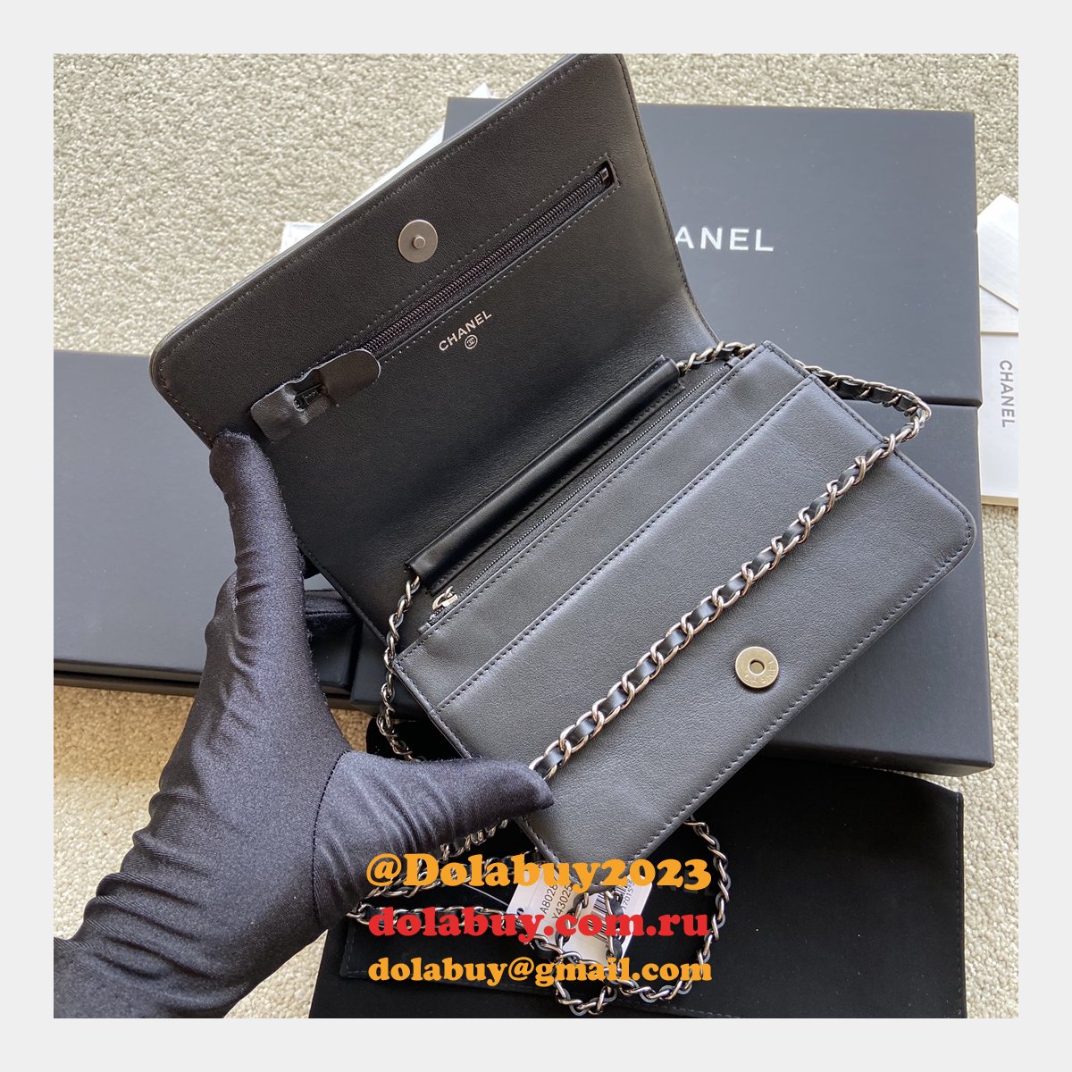 Wholesale CC the boy clamshell bag A80287
