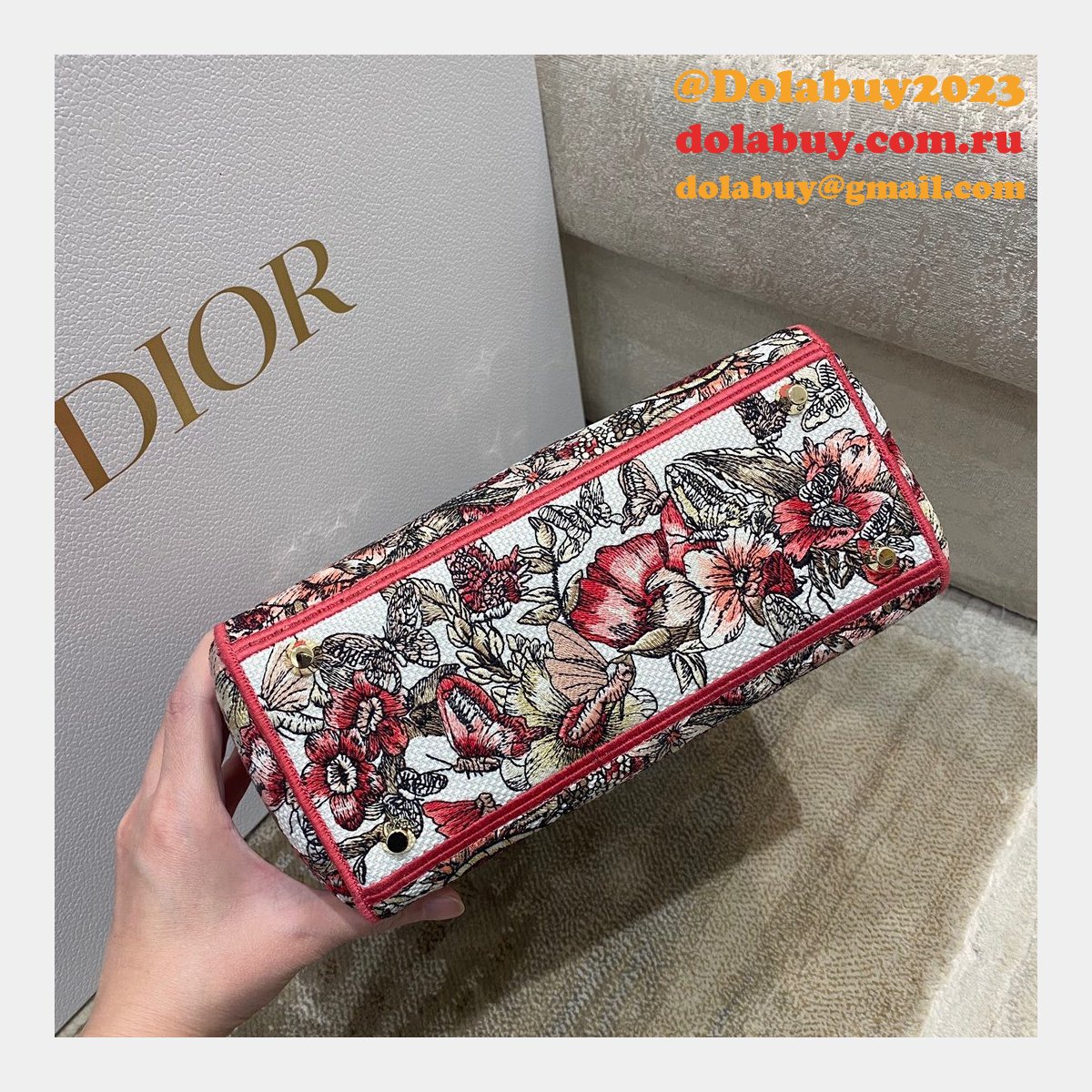 Replica Lady Dior 24cm Christian Bags At Cheap Price