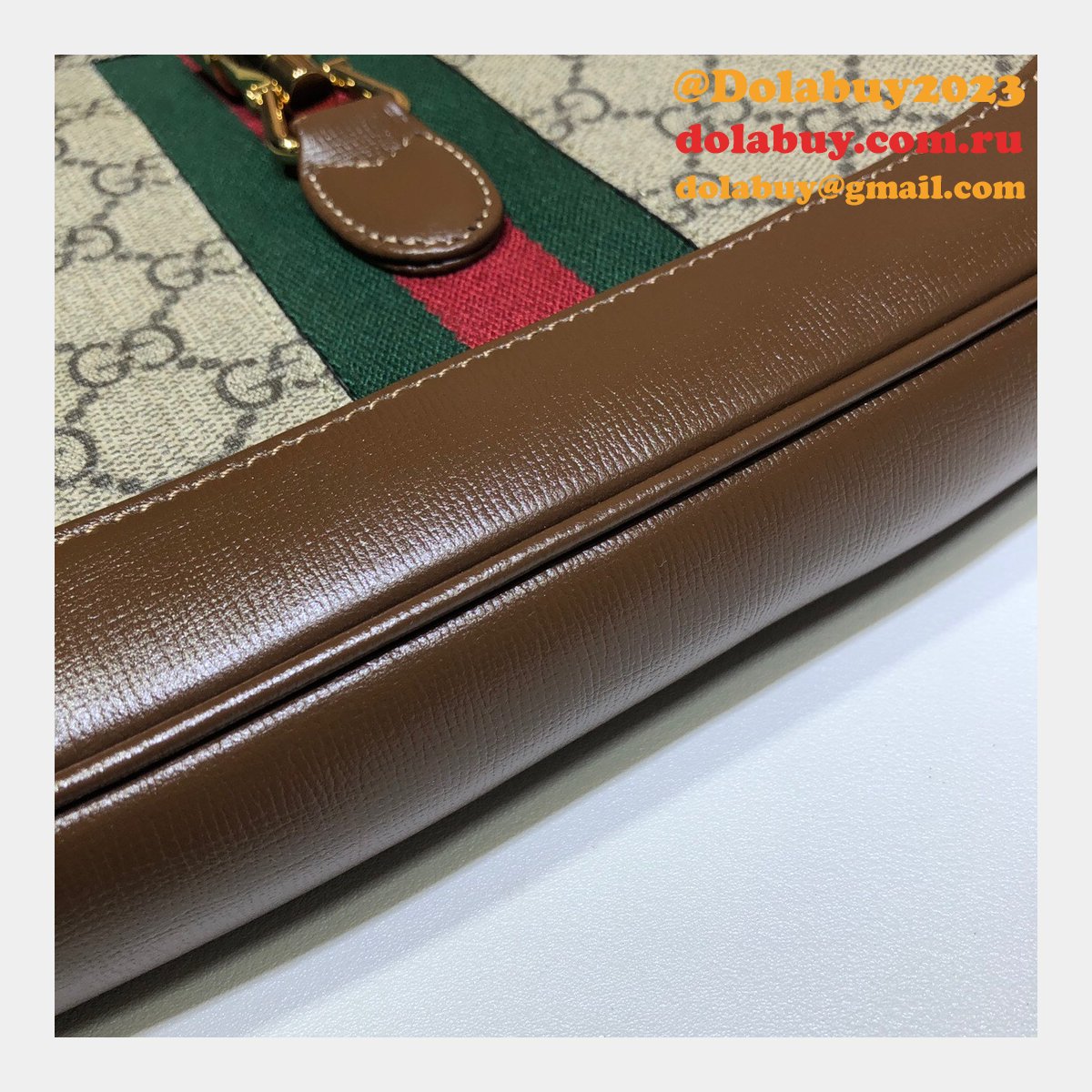 Gucci Replica UK Jackie 1961 Small Hobo Bag 636706 GG Supreme Canvas