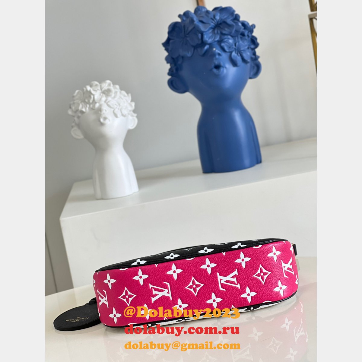 Louis Vuitton Best Quality M46113 Bagatelle Monogram Empreinte Leather Handbags