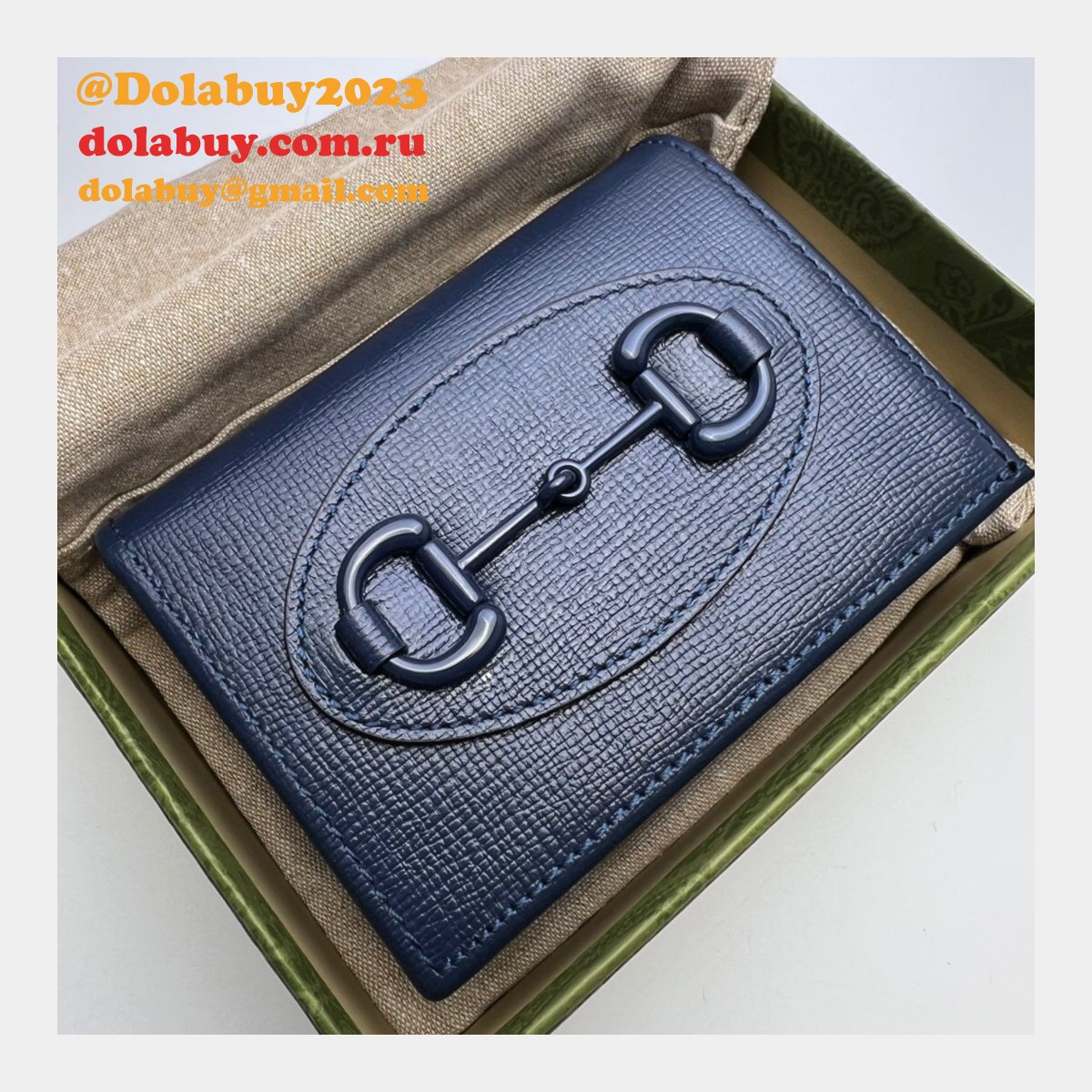 G*u*i buy horsebit 1955 card case wallet compact 621887 fashion