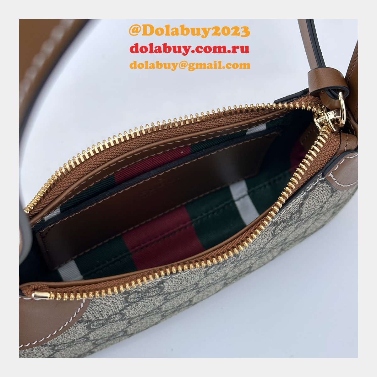 Gucci 7 Star GG Emblem Super Mini Shoulder 820696 Designer Bag