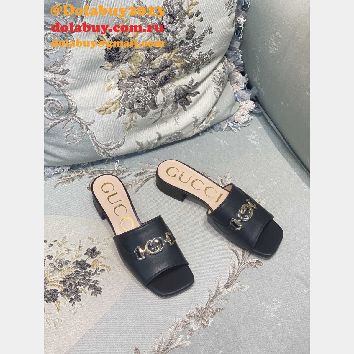 replica G*u*i women slippers