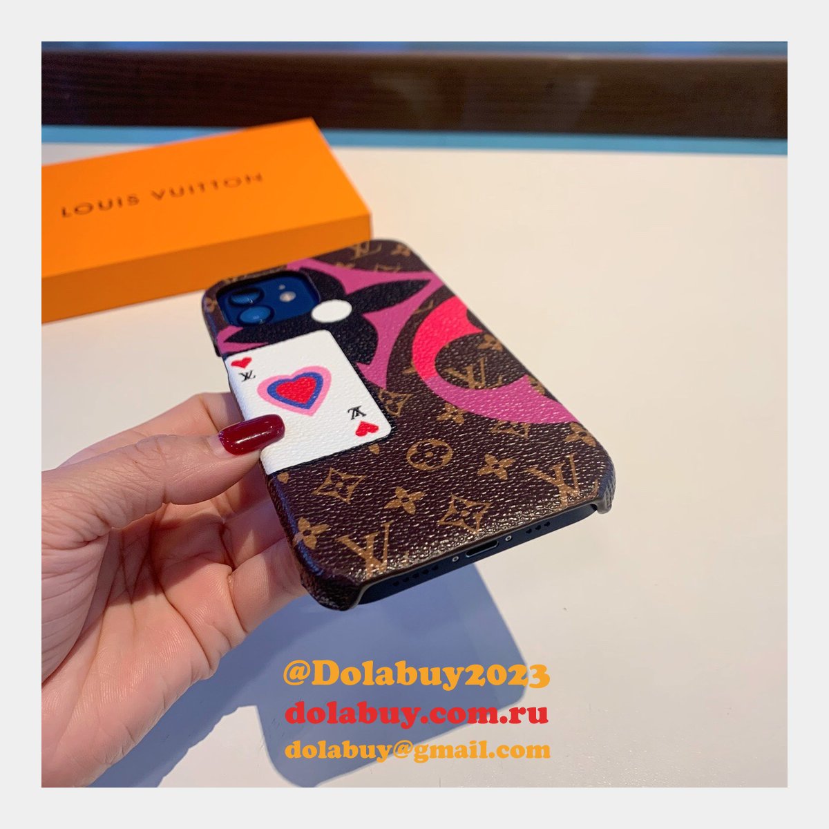 Custom Fake Louis Vuitton IPhone Cases