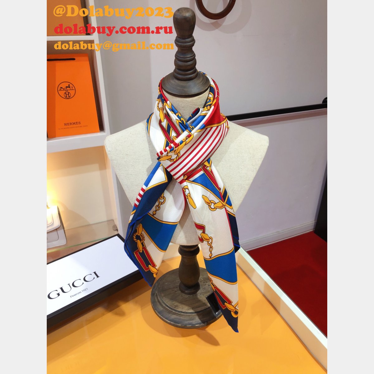 cheap G*u*i silk scarf replica design sale