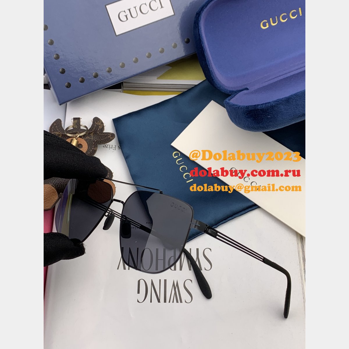 Gucci High Quality Inspired G0502/7708/1731/1201 Replica Sunglasses