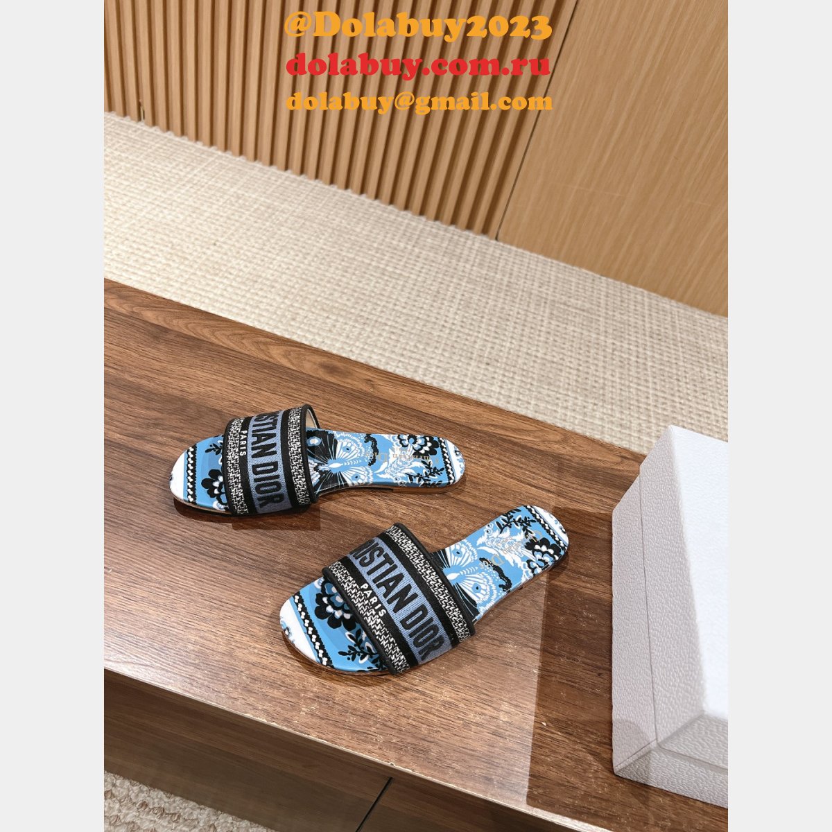 7 Star Top Quality Wholesale DIOR DWAY SLIDE