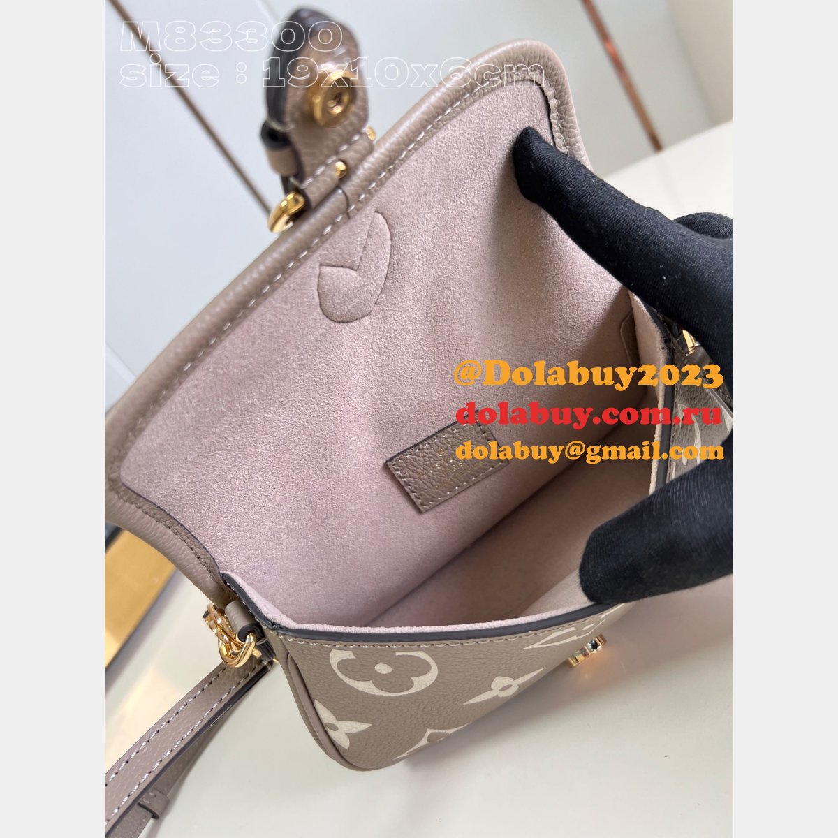 Nano Diane Bicolor M83300 Replica New Arrival Louis Vuitton Bag