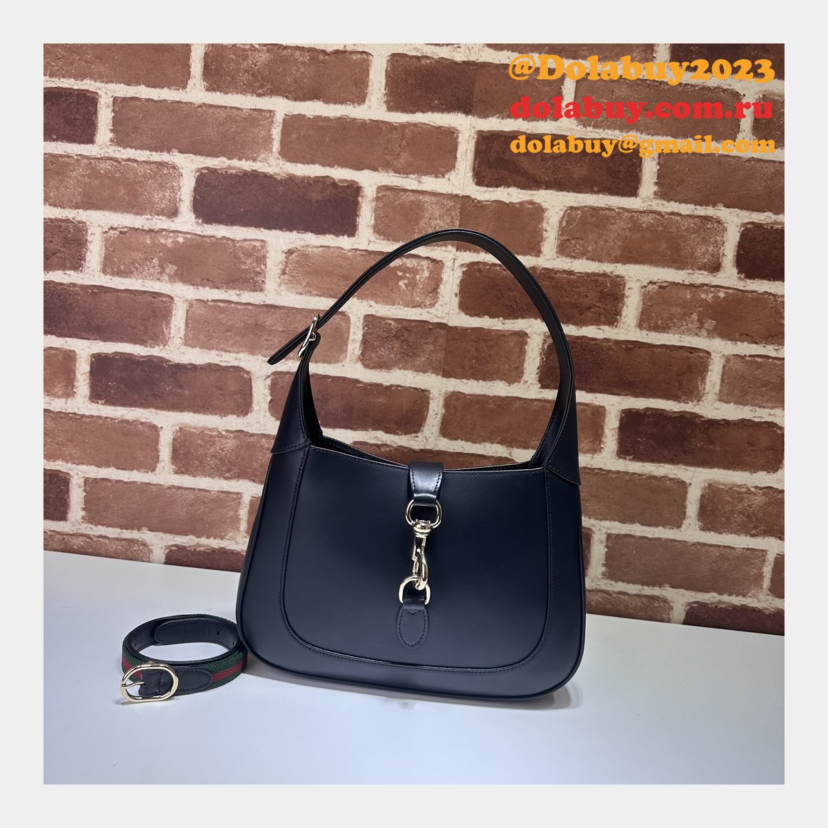 Duplicate Gucci Jackie Small 782849 Shoulder Designer Fake Bag