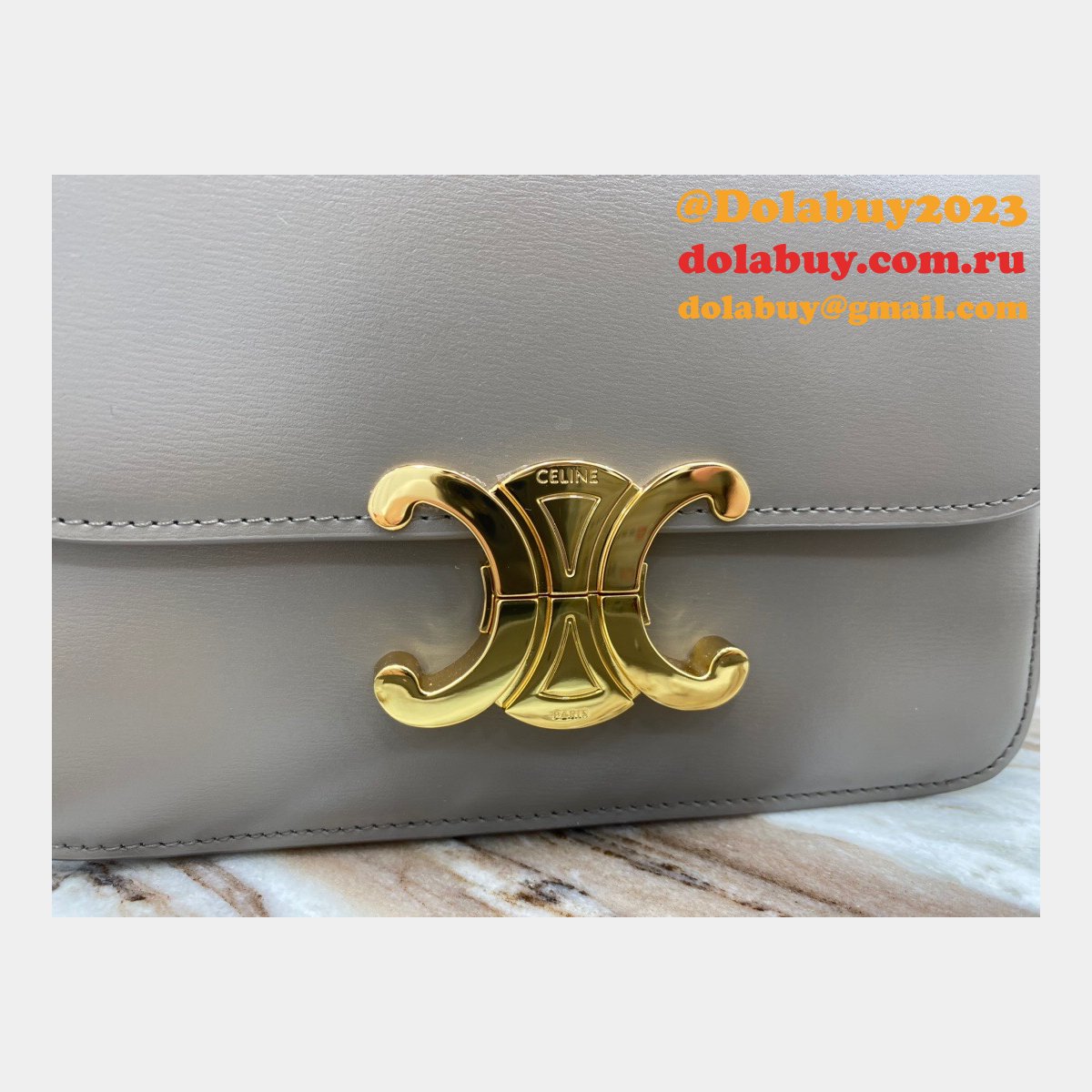 Celine Replica Knock Off Triomphe Micro Luggage 18.5 cm Handbags