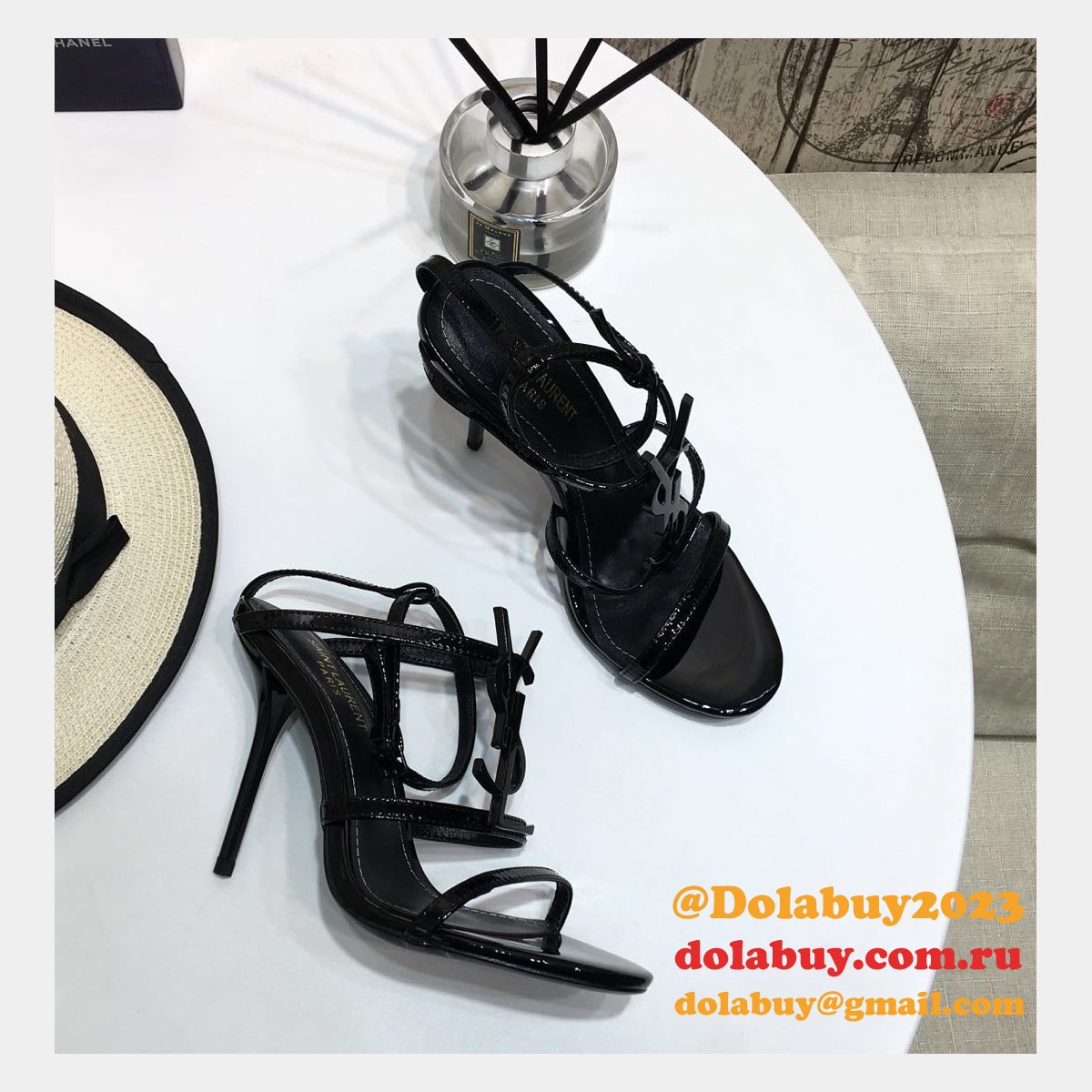 Saint Laurent High Heel Sandals 003