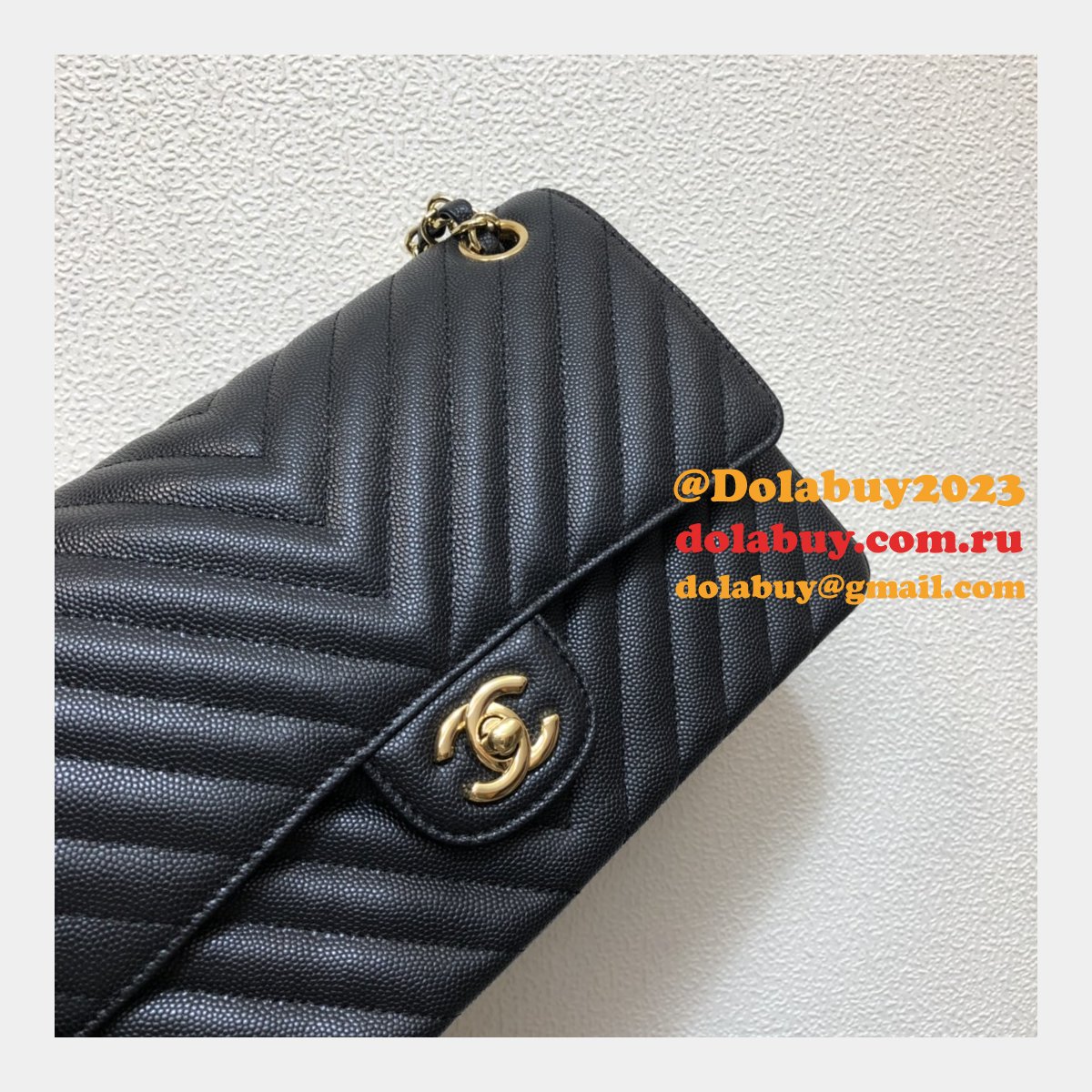 Top Quality CC CF1112 V CLASSICAL HANDBAG 25.5cm
