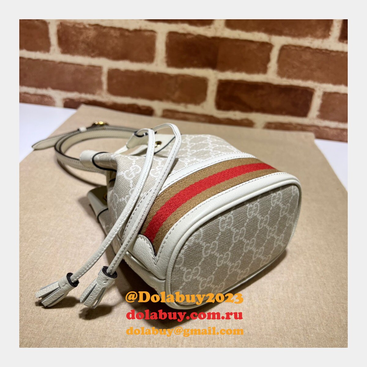 top dolabuy best fake G*u*i 550620 ophidia mini gg bucket bag