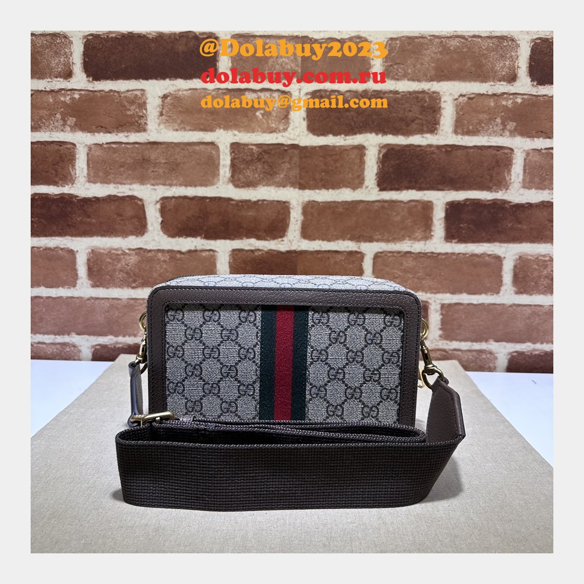 duplicate ophidia gg canvas G*u*i 771174 designer fake bag