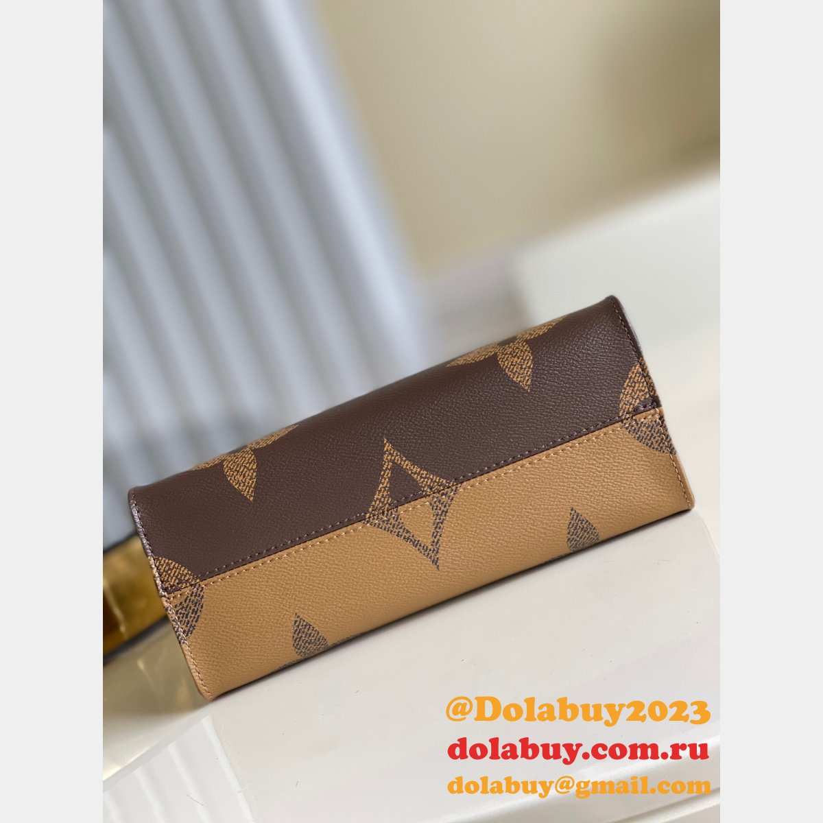 Louis Vuitton High Quality M45039 OnTheGo MM Monogram Brown