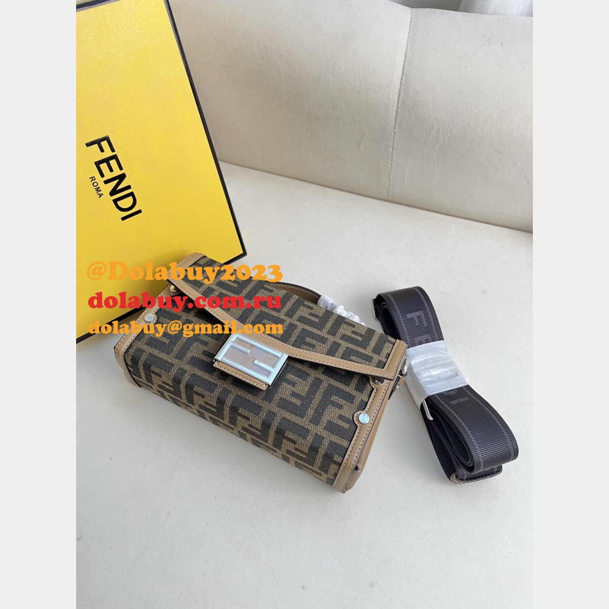 Cheap Top Quality fendi BOX HANDBAG