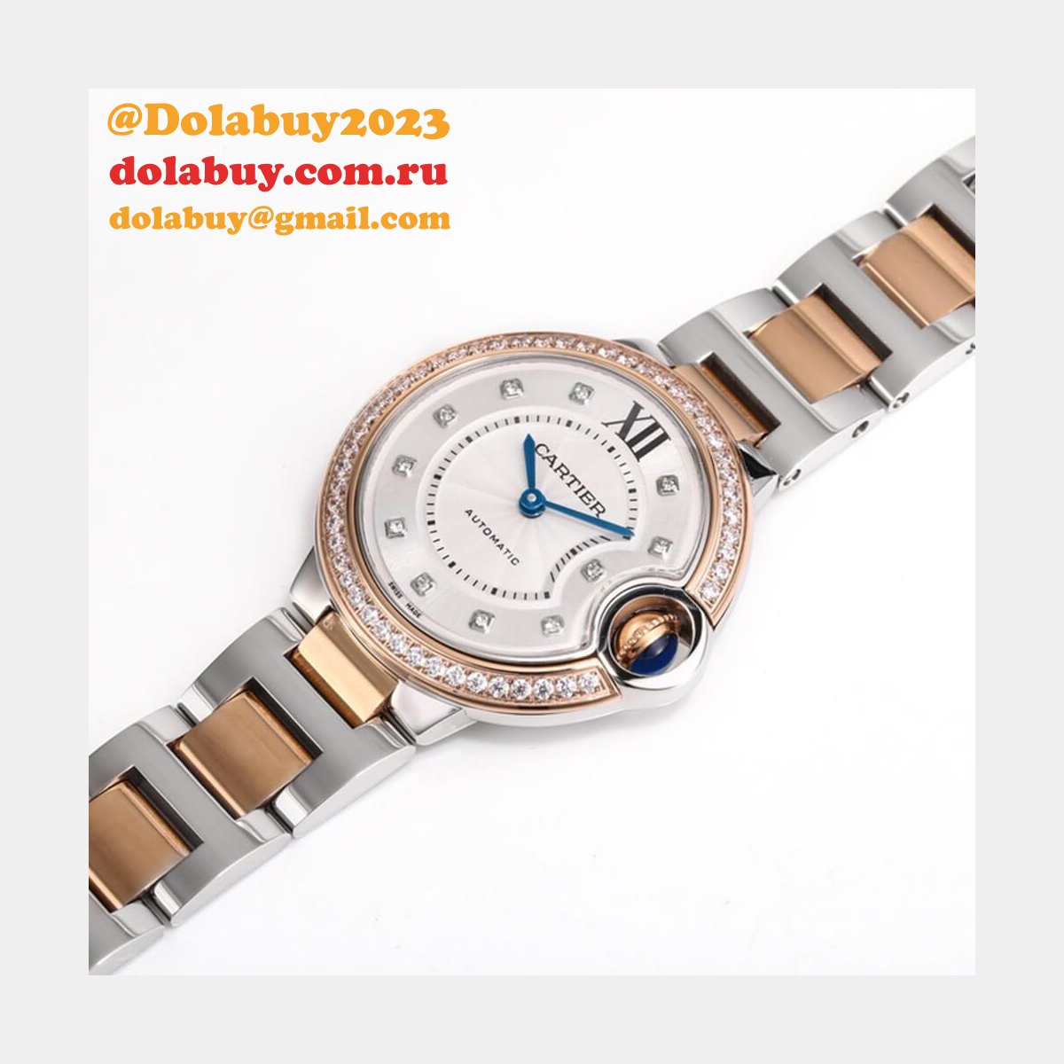 Cartier 33mm Ballon Bleu de Cartier watch