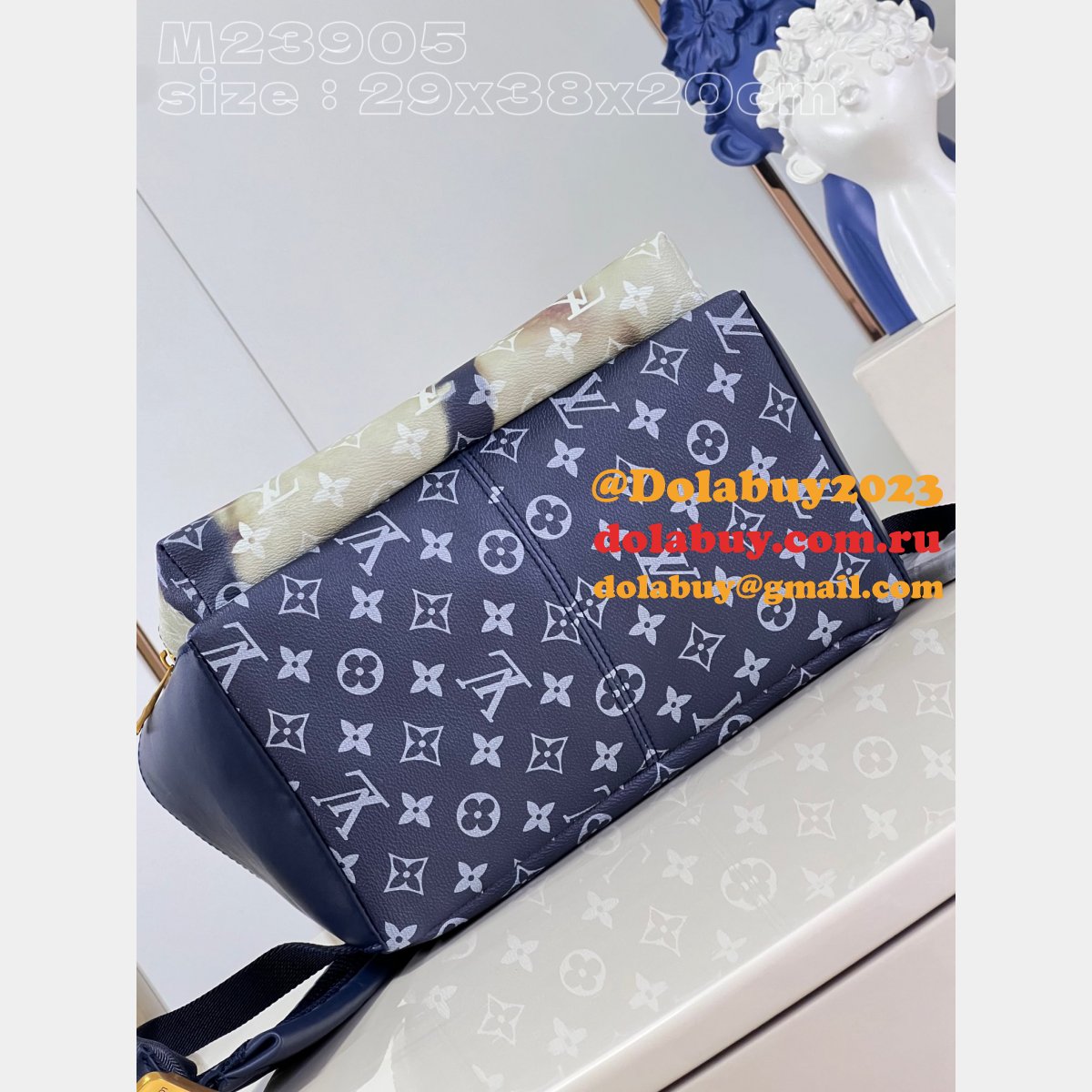 Shopping Louis Vuitton Dolabuy Replica Designer Backpack M23905 Bag