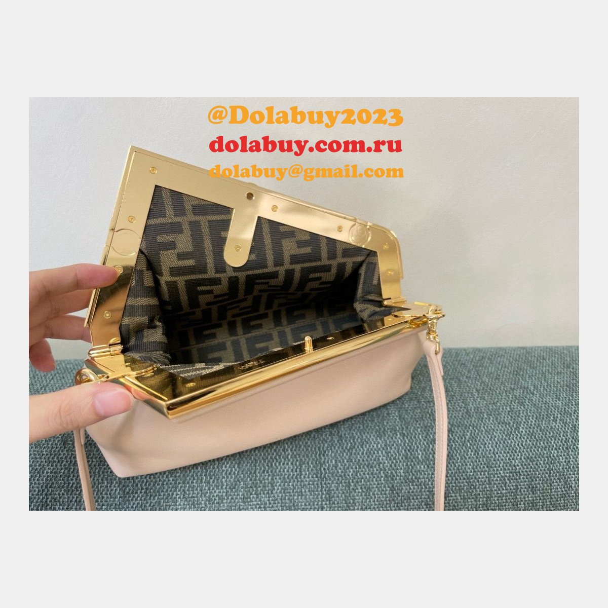 Best Luxury Fendi First Bag 26cm Top Quality