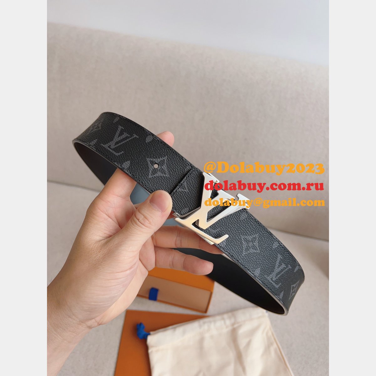 Replica Louis Vuitton Belts Sale Online with high quality