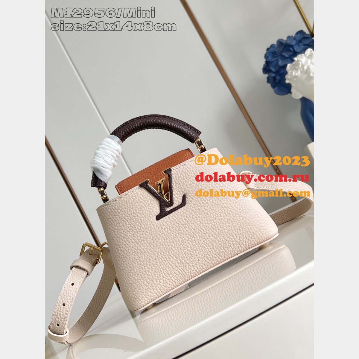 Louis Vuitton M12956/M12952 Capucines Replica Bag