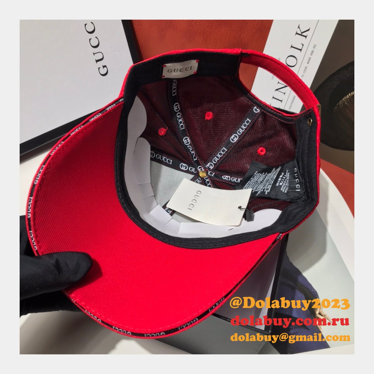AAA+ Gucci Palace classic pattern simple embroidery logo hats