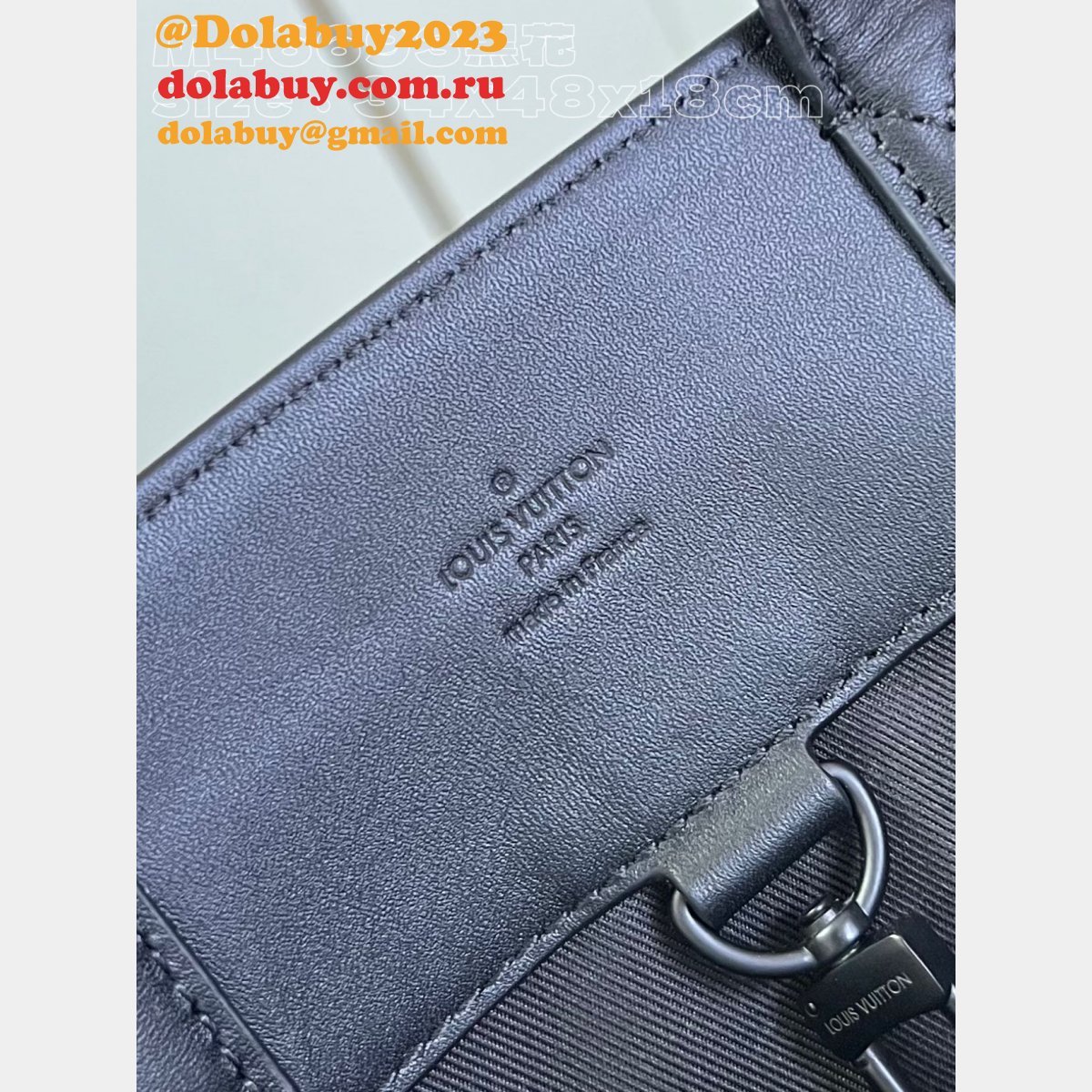 Louis Vuitton Perfect Replica Maxi Noé Sling Monogram Eclipse M46693 Bags