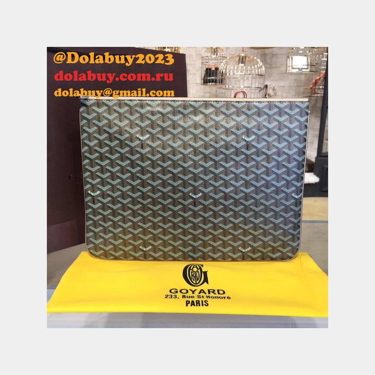 Top Quality Goyard Multi-Color Clutch AAA+ Bags