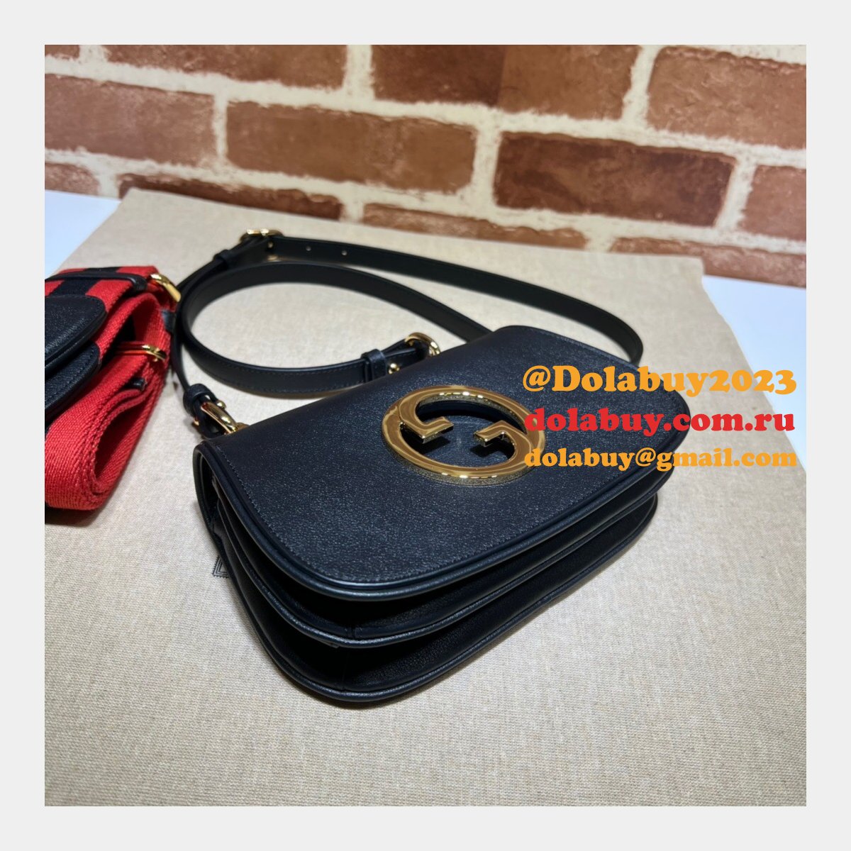 best luxury replica G*u*i blondie mini 698643 bag