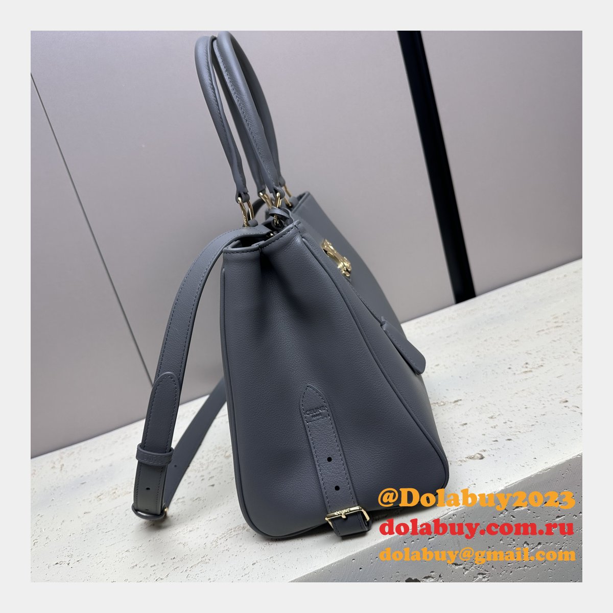 More Perfect Lines Medium Appoline 114963 High Quality Fake Bag