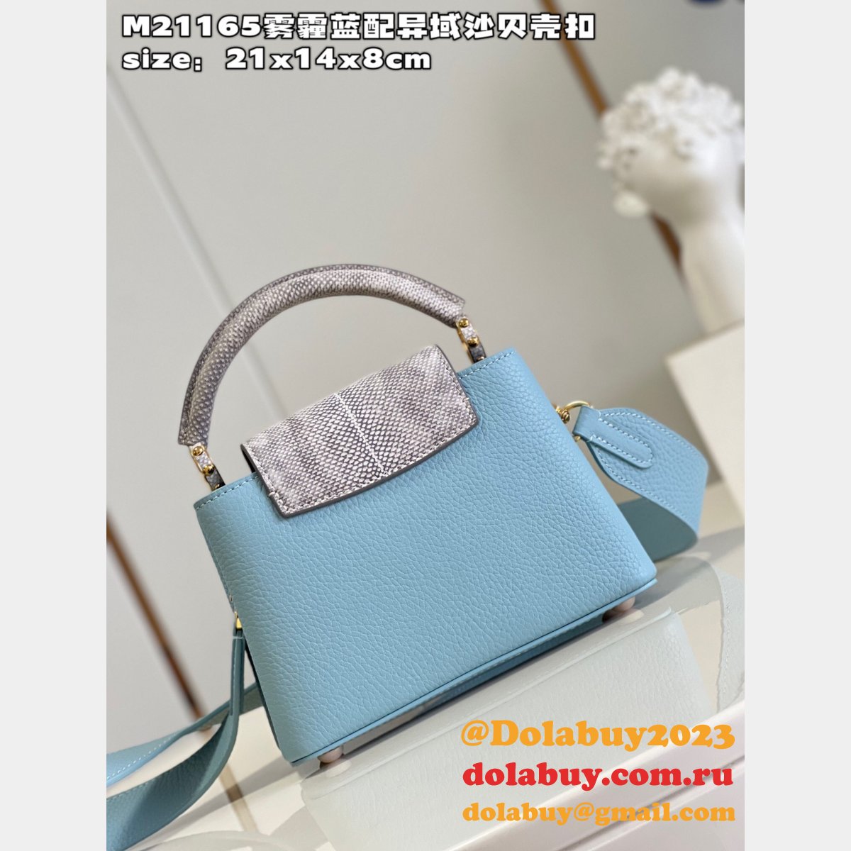 How To Louis Vuitton Buy M48865 Shoulder Bag Handbag Capucines