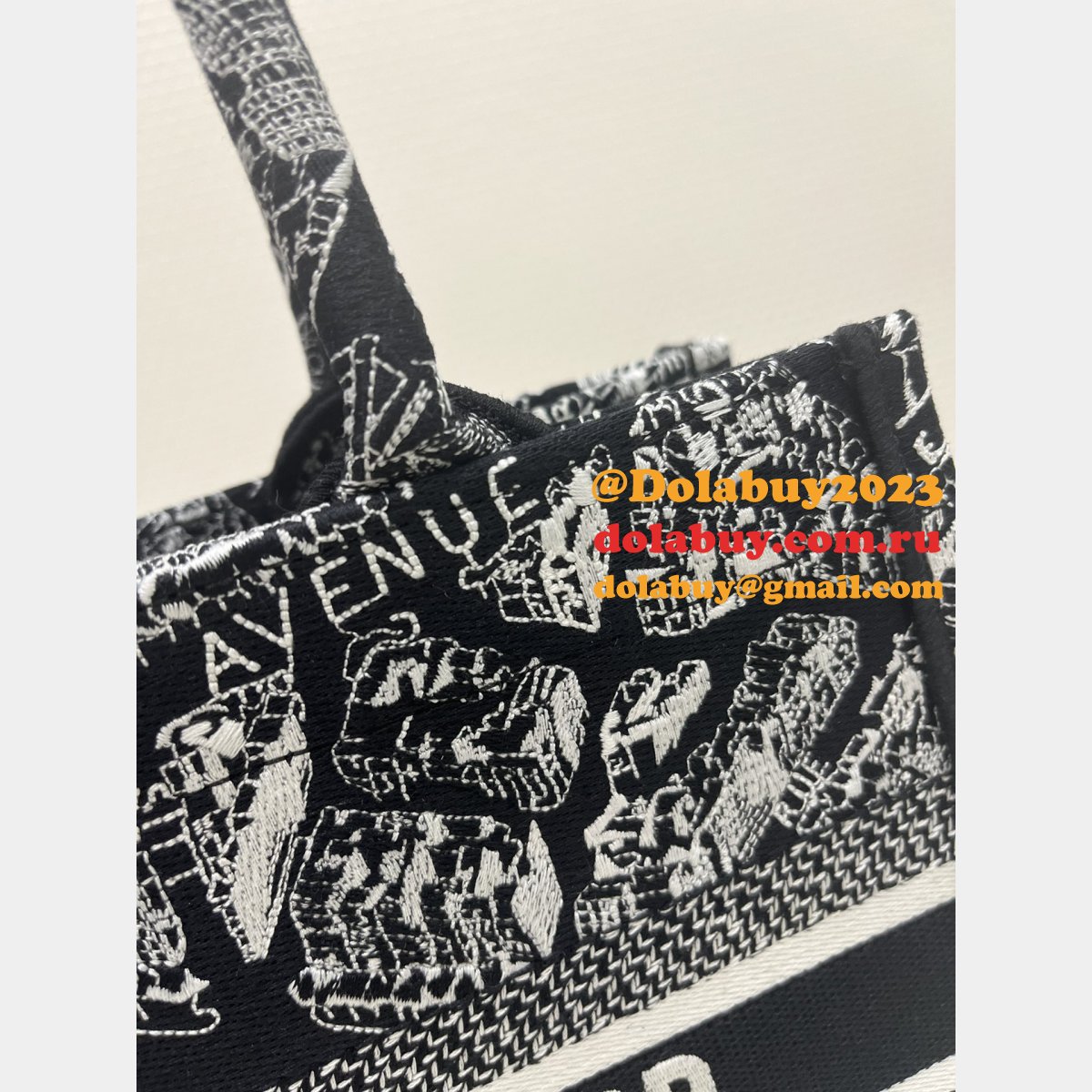 What Best Sellers Christian Dior CD Book Tote Replica Bag Dolabuy