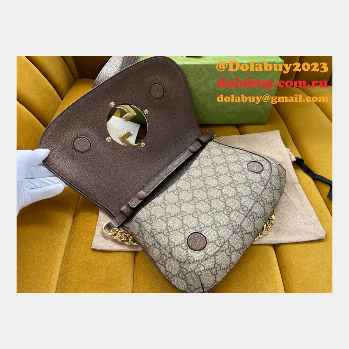 aaa replica G*u*i blondie shoulder dolabuy china 699268 bag