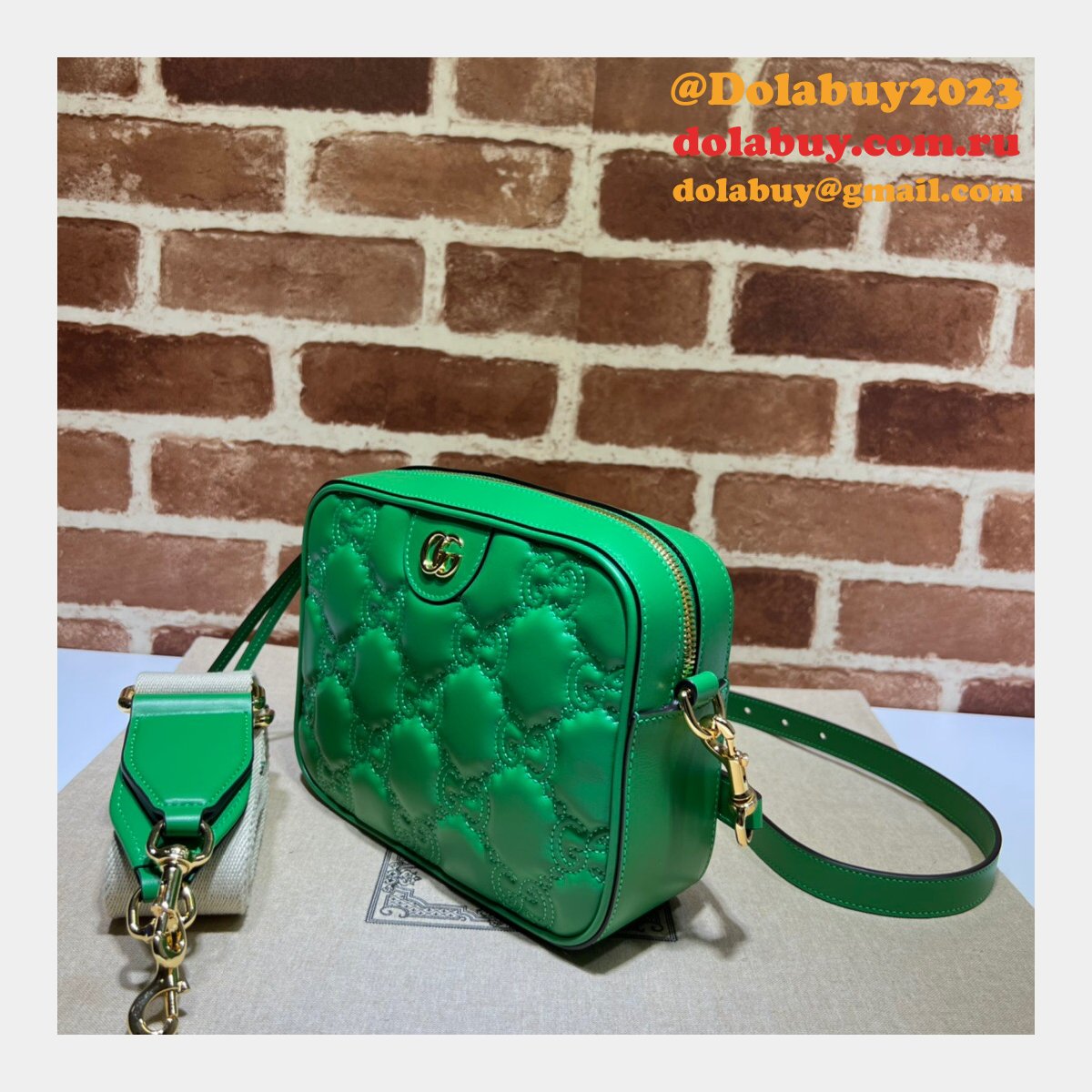 fake G*u*i designer gg matelassé leather shoulder 702234 bags