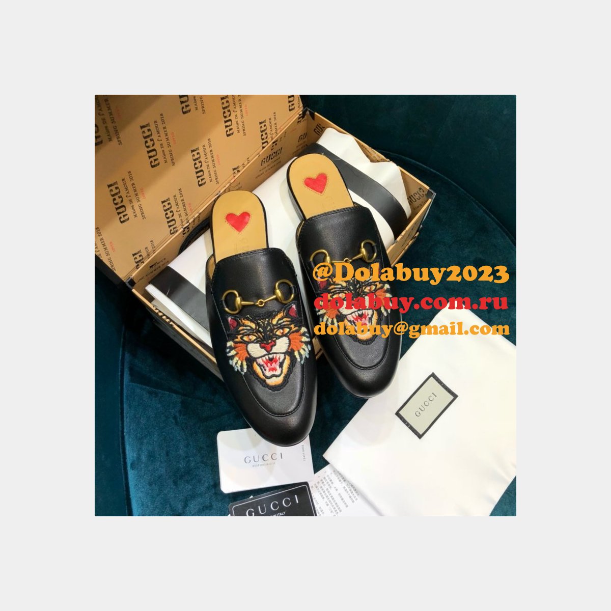 top G*u*i loafers slipper 002