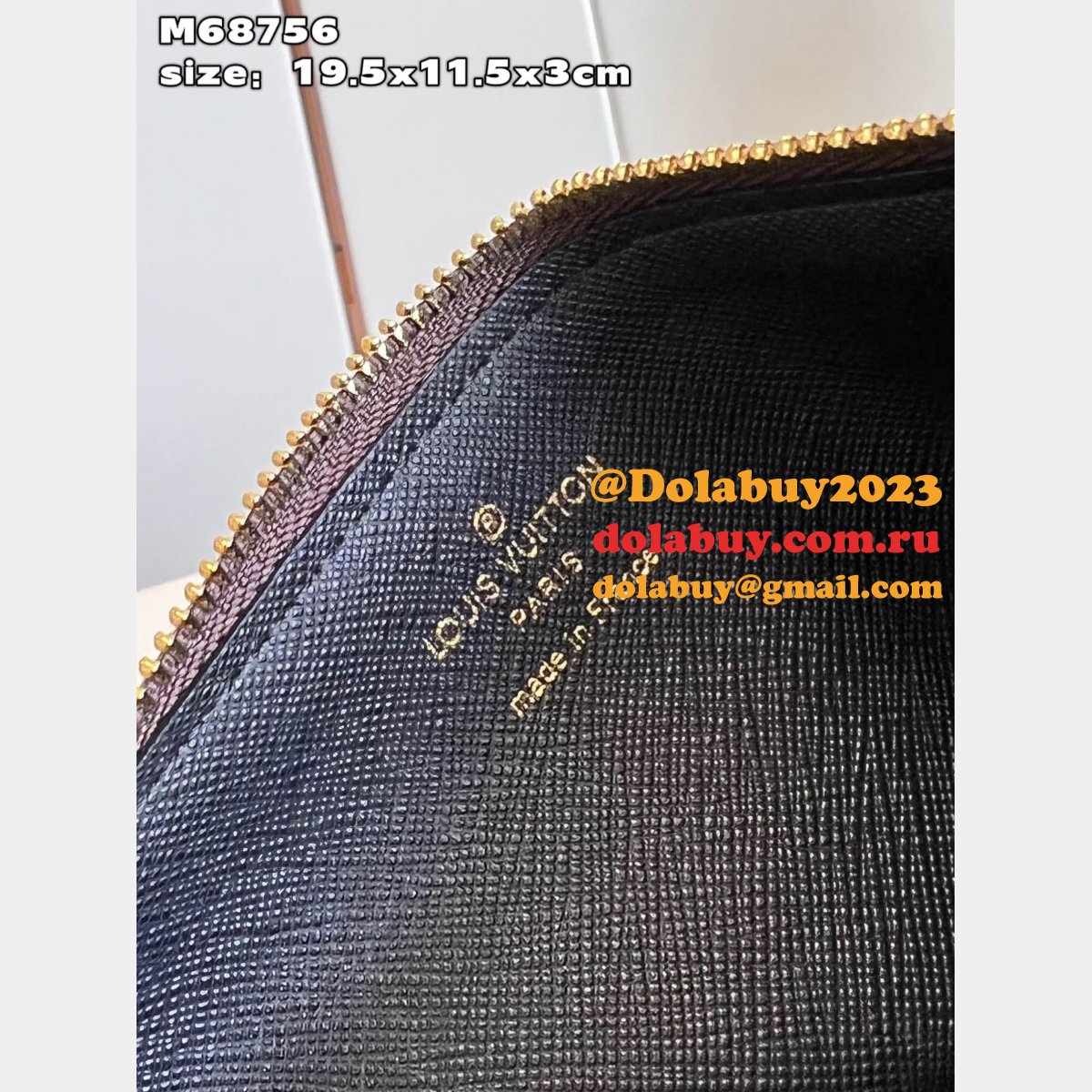 Trio Pouch Fake M68756 Monogram Canvas Louis Vuitton Bag