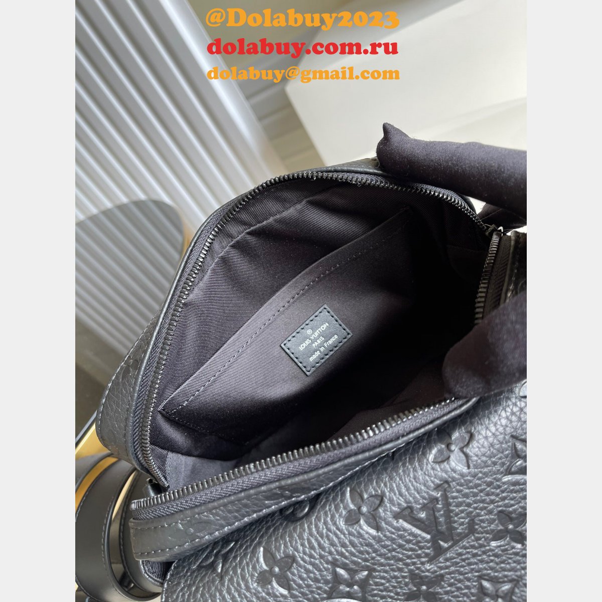 Louis Vuitton Knockoff Steamer Messenger Taurillon Monogram M57307 Bags