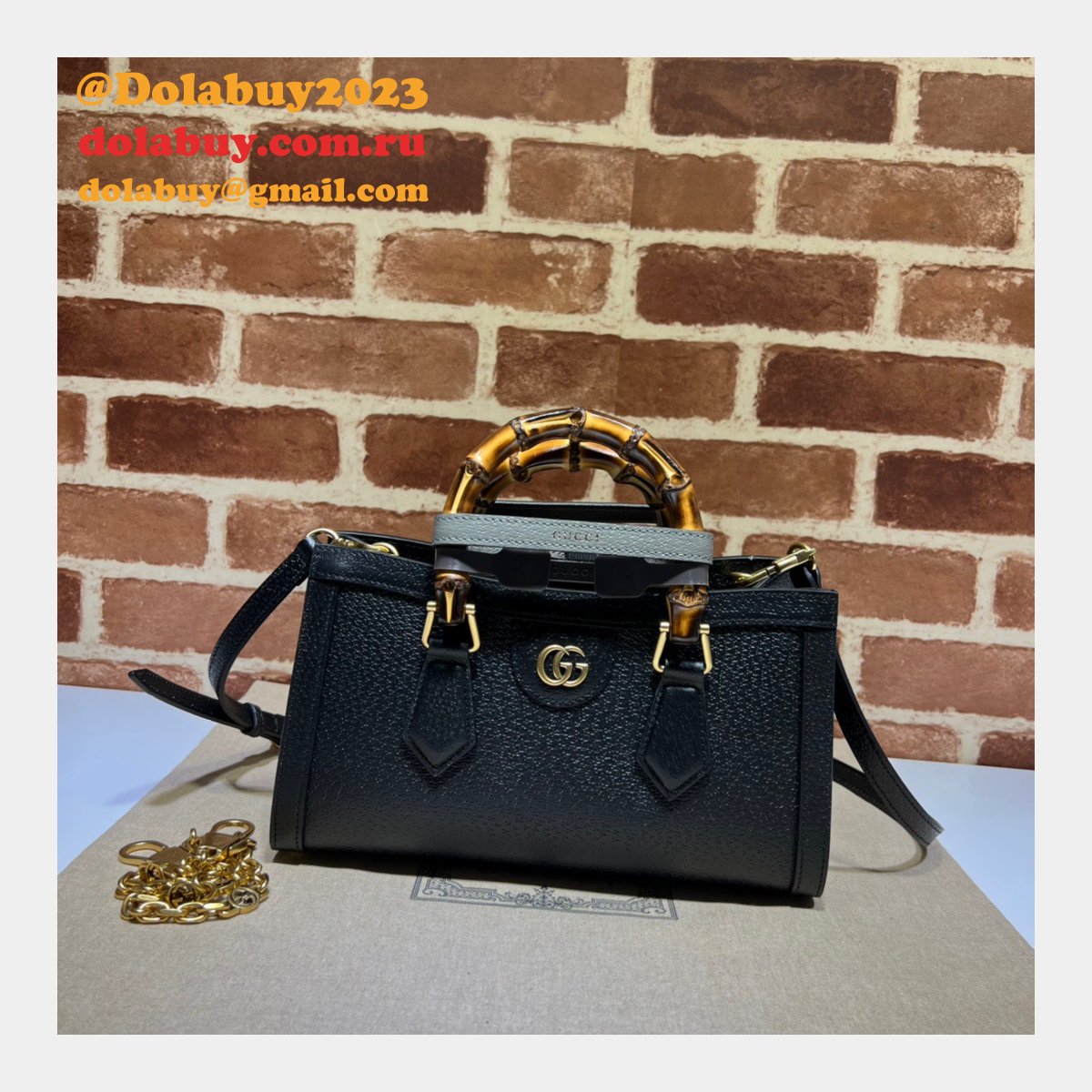 Gucci Diana Replica 735153 Small shoulder 1:1 Mirror bag