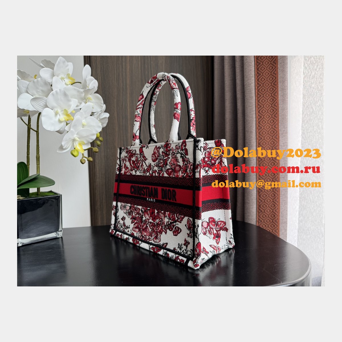 Best Latest CD Book Tote Quality Replica Dior Bags