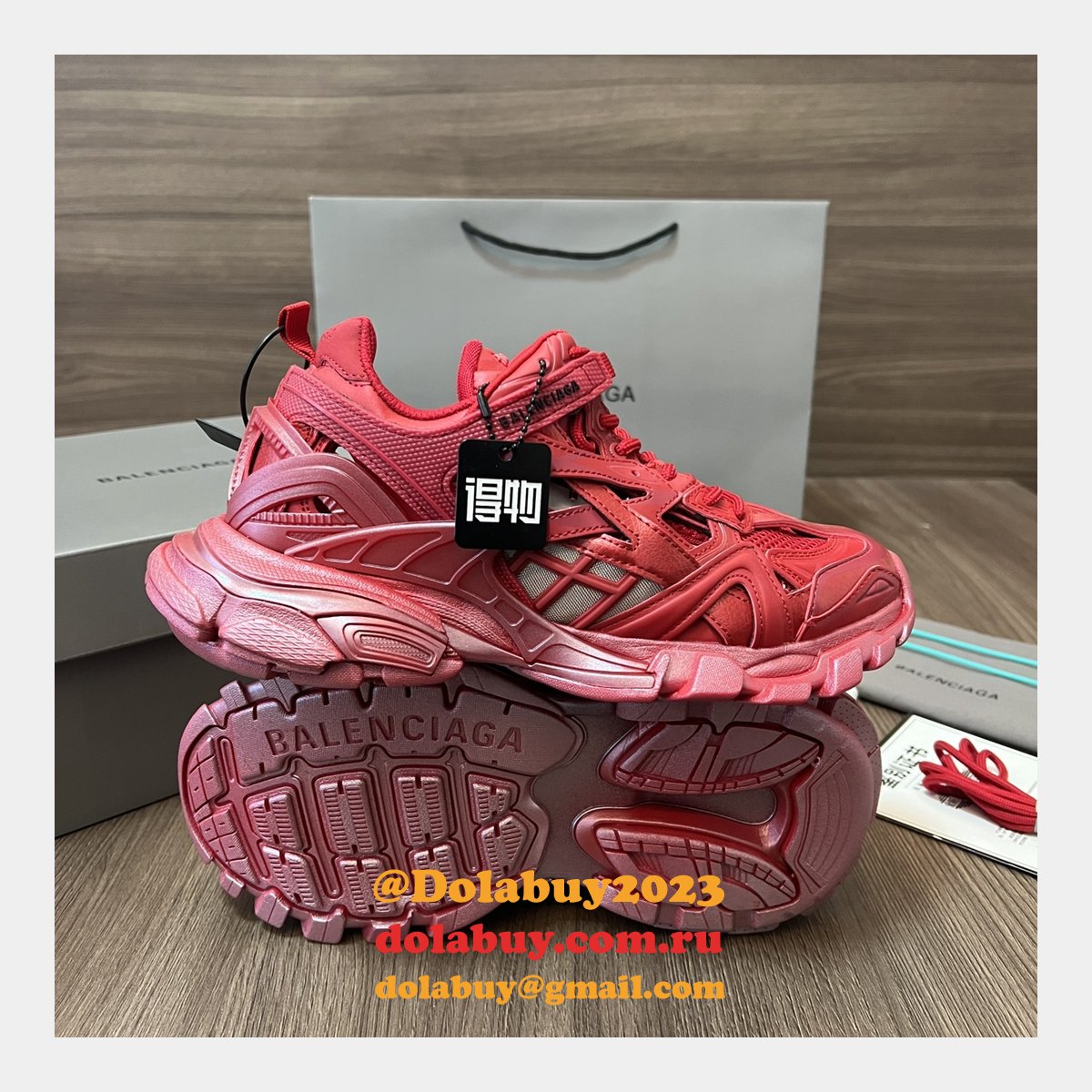 Buy Balenciaga Replica Track Trainer Sneakers Shoes