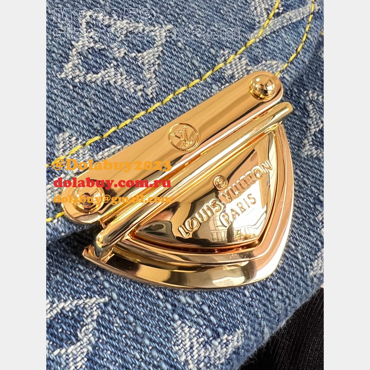 Victorine Wallet Monogram Denim M82959 Replica Louis Vuitton Bag