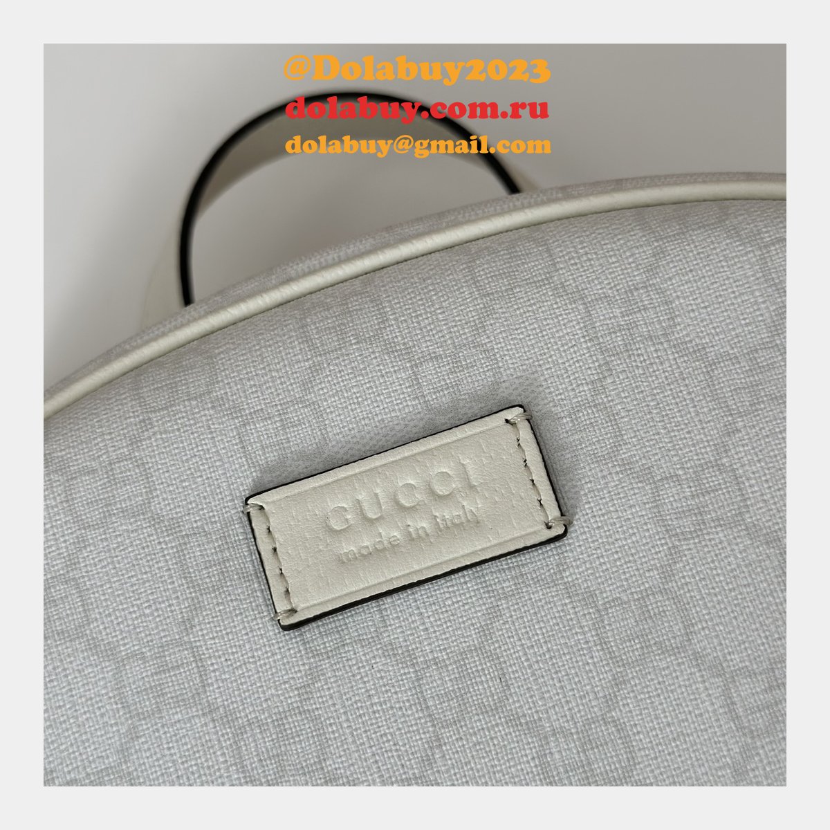 Gucci 7 Star GG Backpack 795462 Mens Supreme Replica Bag