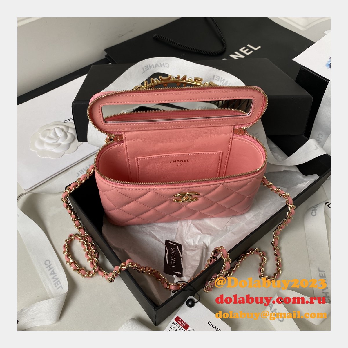 Top Quality Clutch 7 Star 1:1 Replica AP3515 Chain Bag