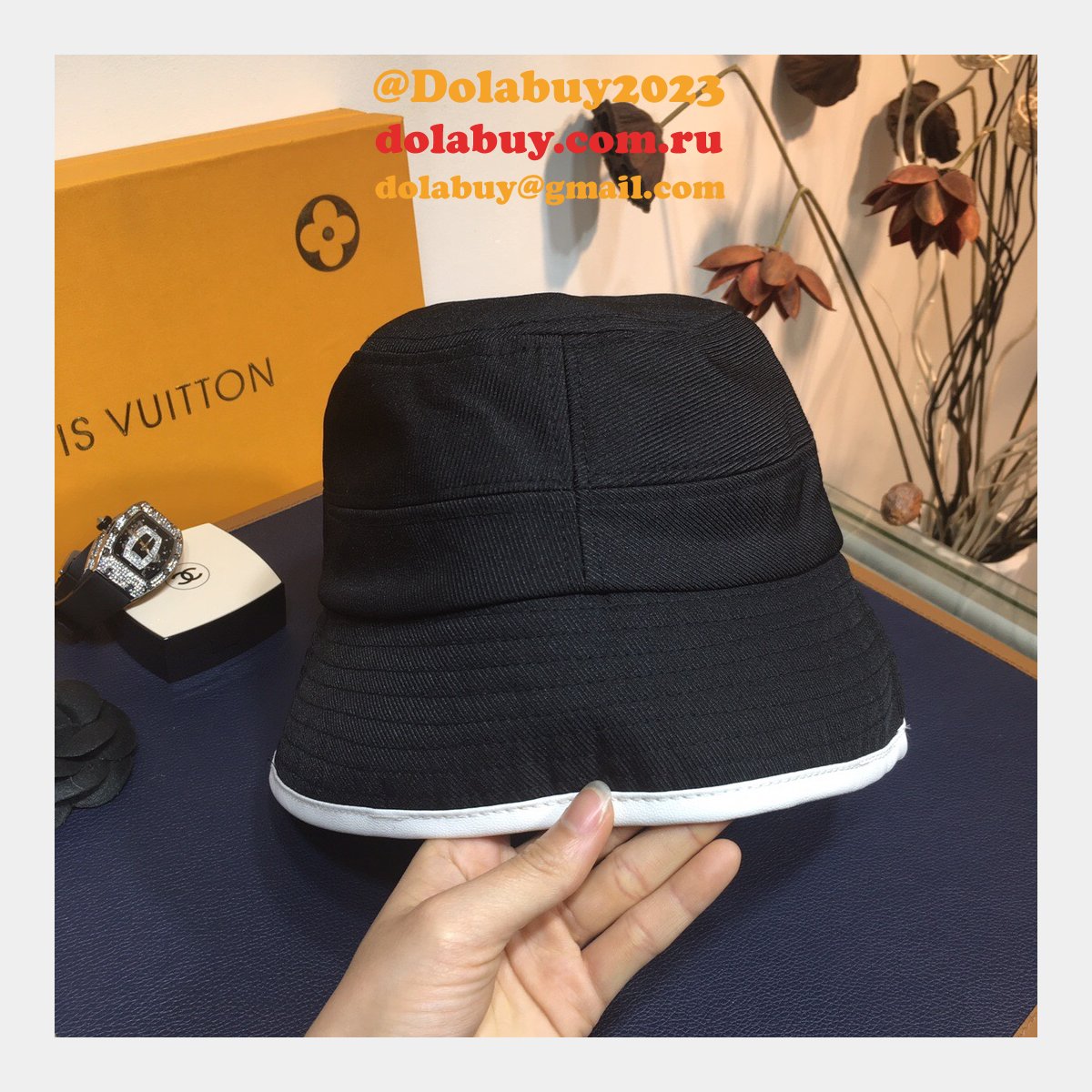 UK CC Replica Fisherman hat small brim wild hat type