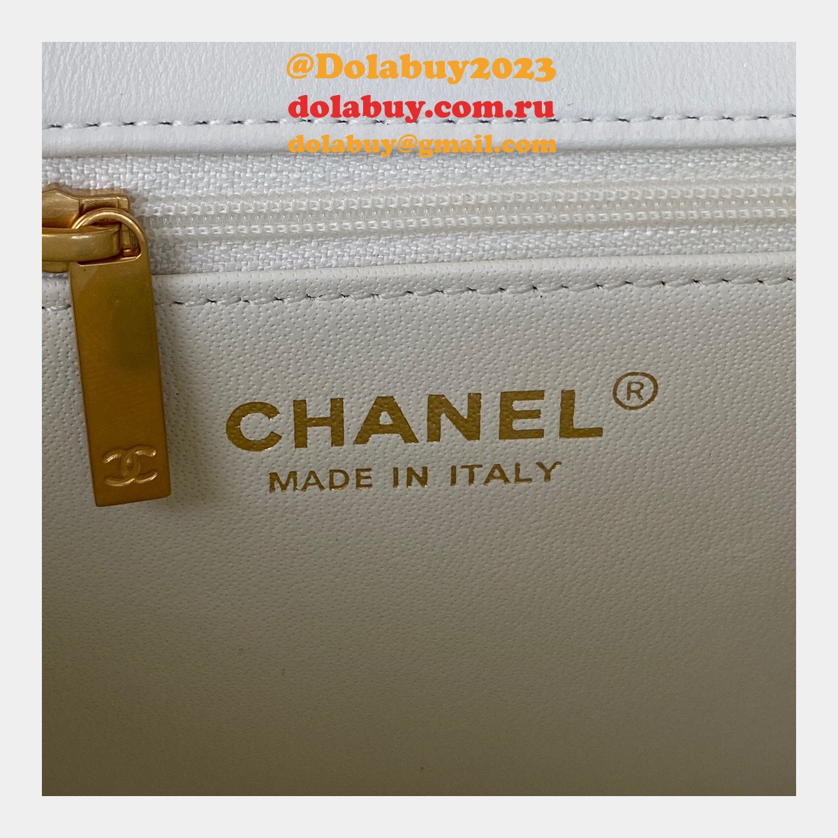 Wholesale Flap Fake AS3456 Bag Lambskin Gold-Tone Metal