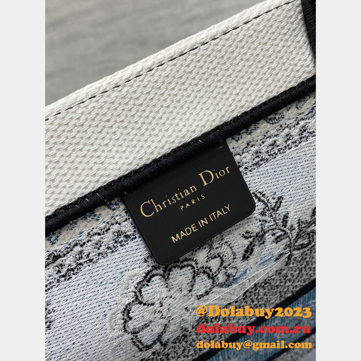 We Offer 1:1 Perfect Quality Designer Replica Dior CD Book Tote Wholesale