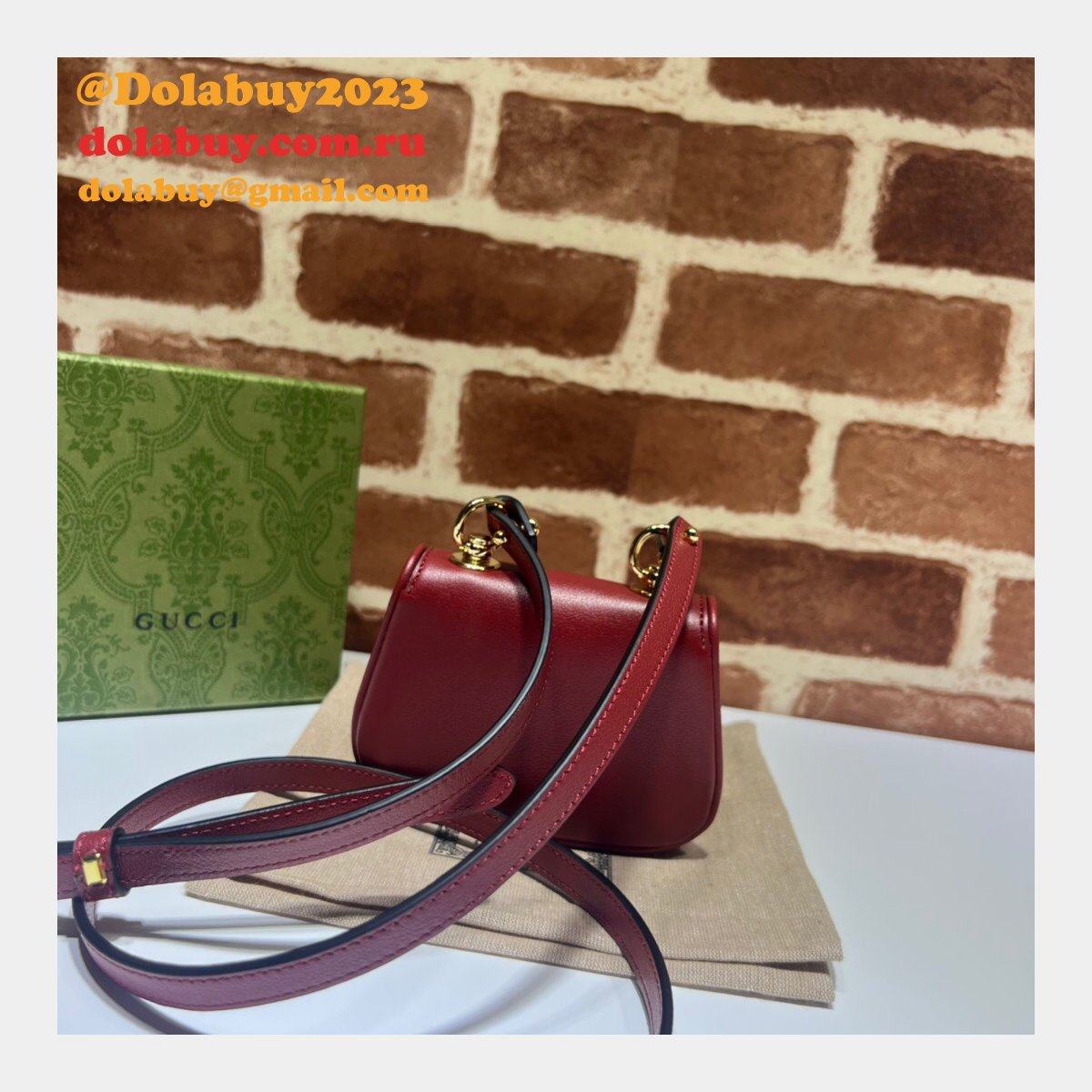 designer G*u*i high quality 698635 blondie card case wallet