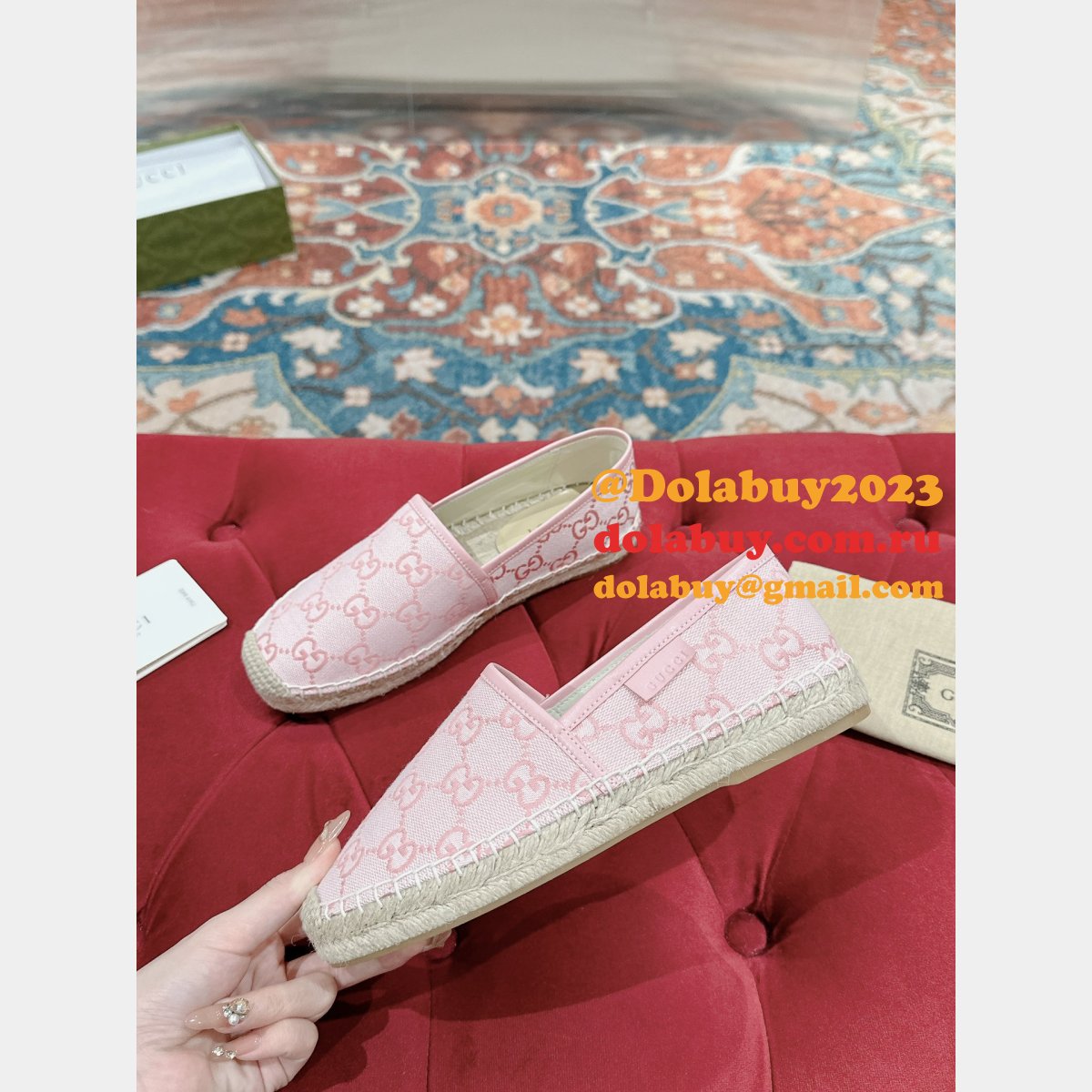 Duplicate Wholesale gucci Fashion ESPADRILLE