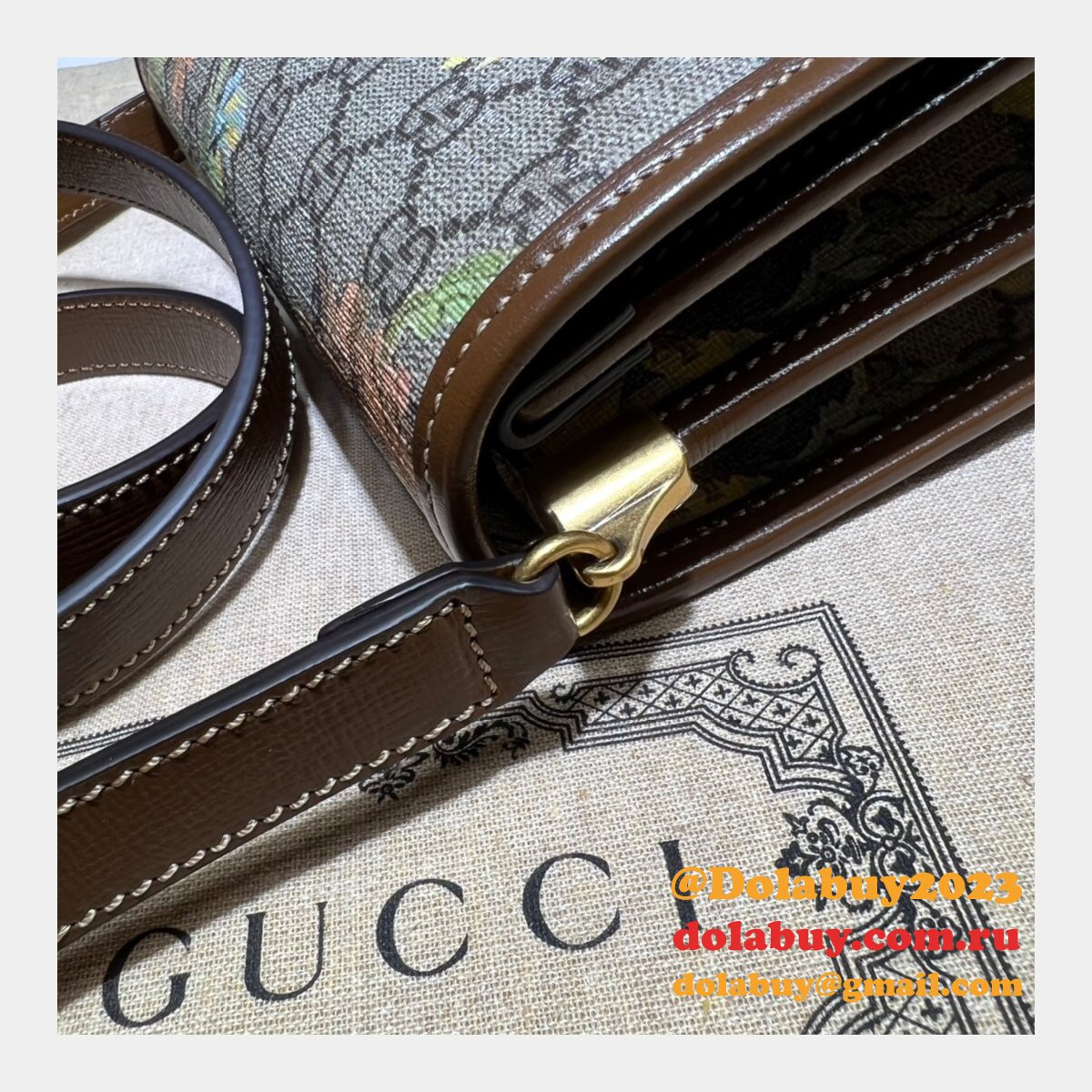The Highest Quality Fake Gucci 671620 shoulder bag with Interlocking G