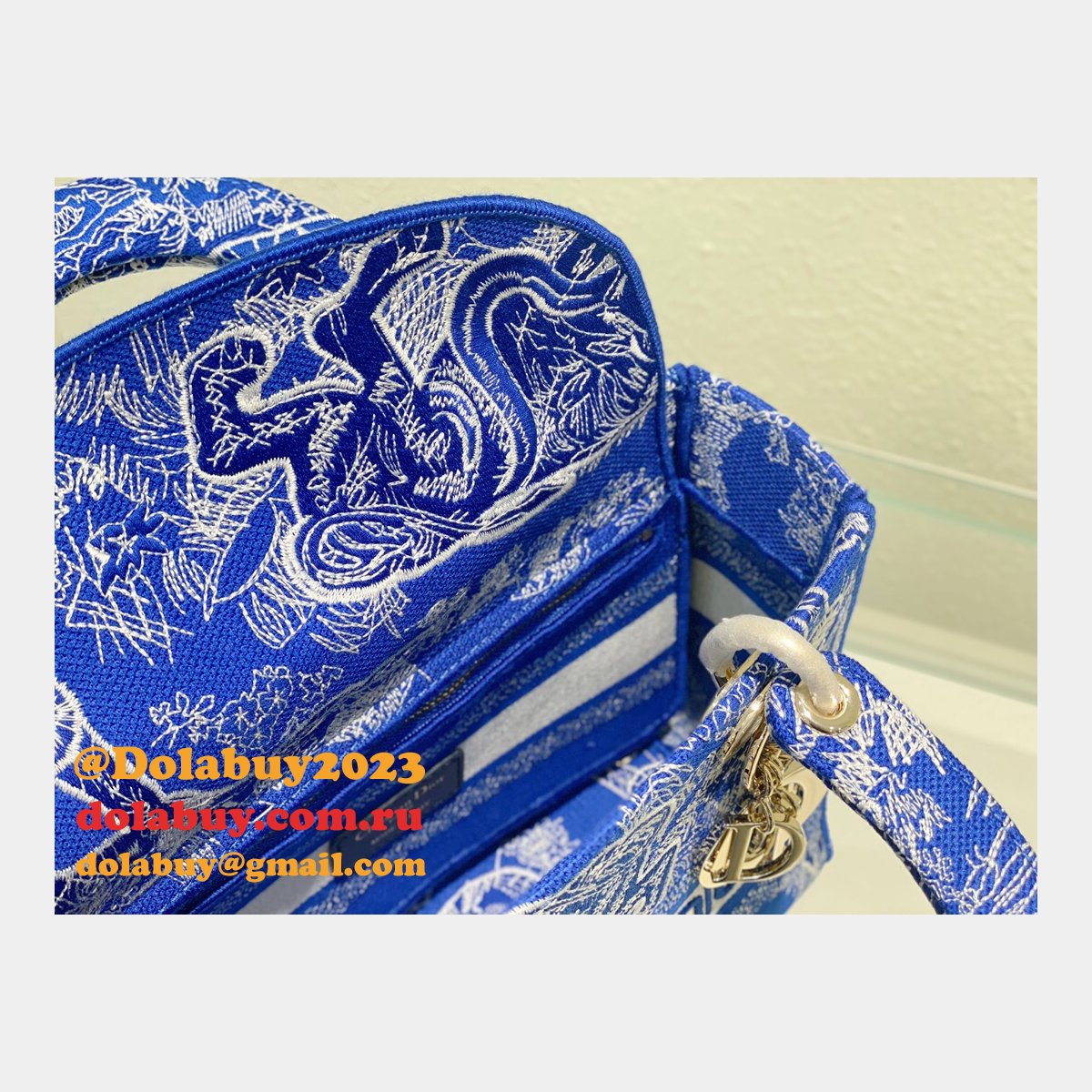 Cheap Replica Designer Christian Dior Lady Dior 24cm Handbags